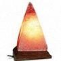 Солевая лампа ''Пирамида'' высокая 2-3 кг на подставке из оникса