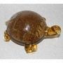 Черепаха, маленькая, 2-х цветная, с золотом